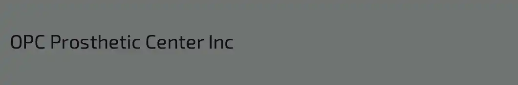 OPC Prosthetic Center Inc